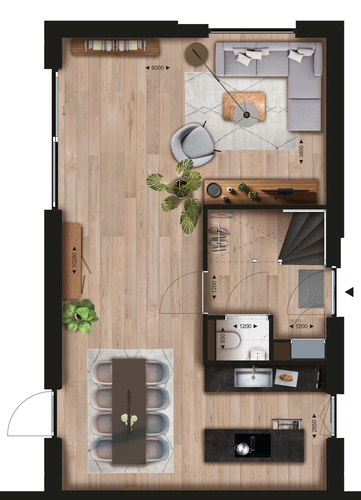 Foto 4 van Twee-onder-een-kap (Bouwnr. 39)