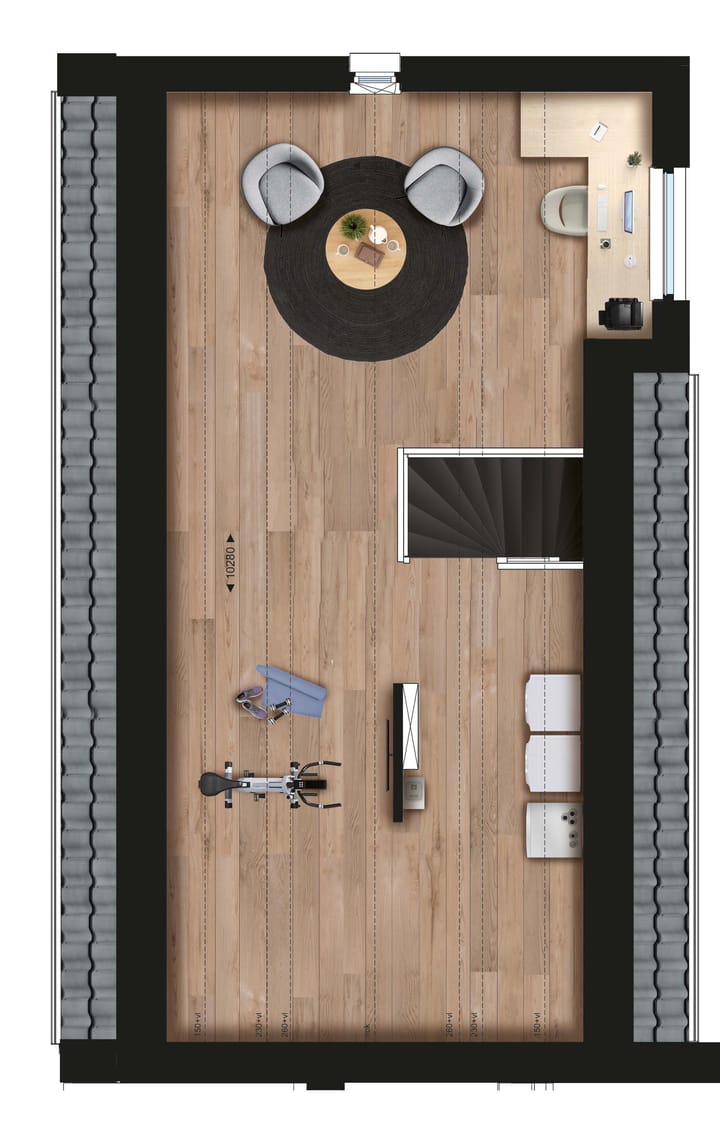 Foto 6 van Twee-onder-een-kap (Bouwnr. 39)