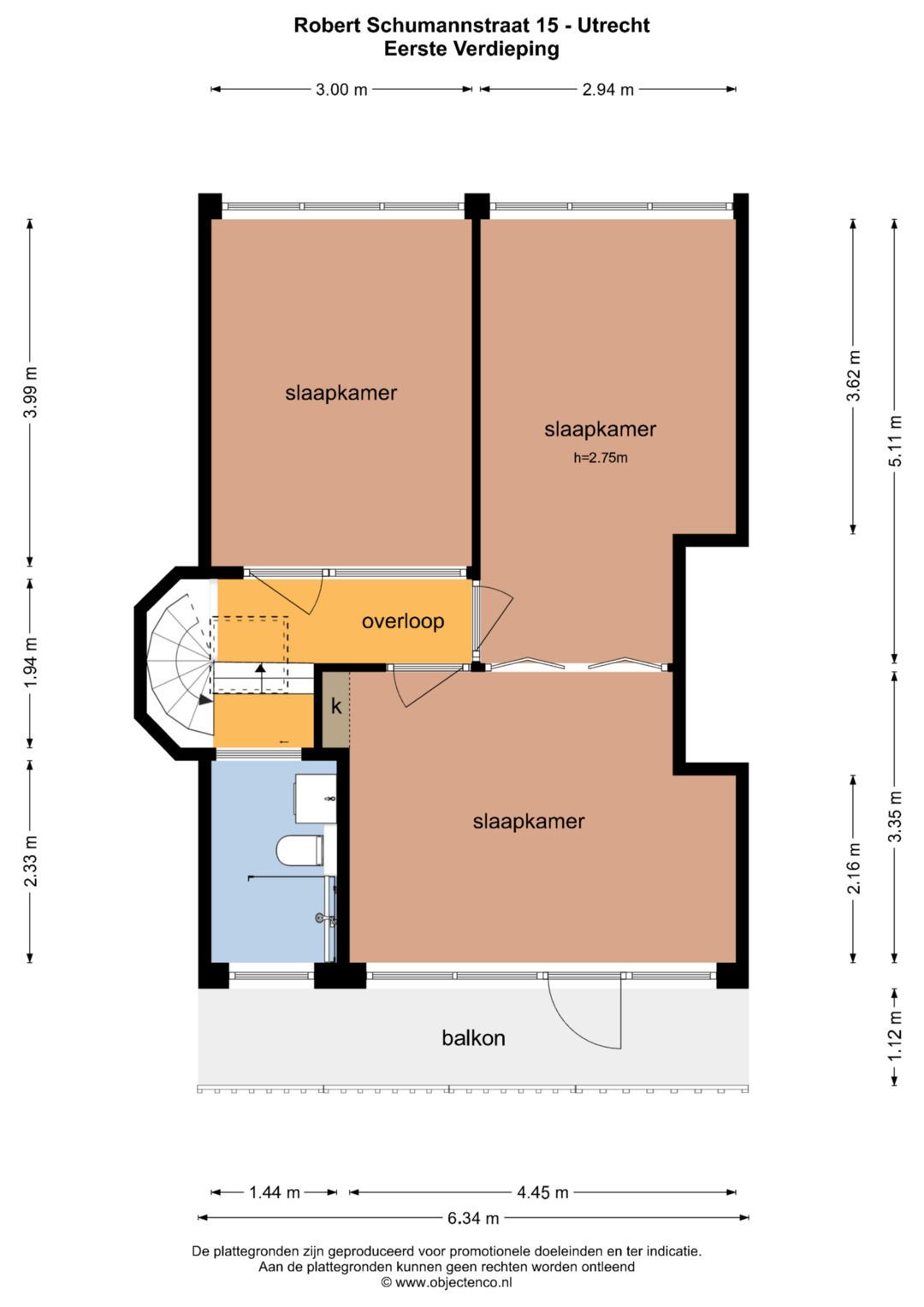Foto 64 van Robert Schumannstraat 15