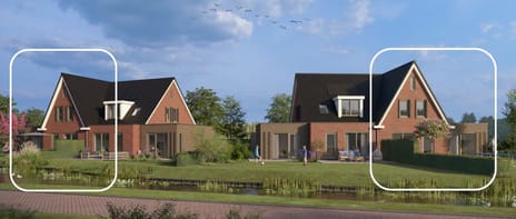 Image of Beemdzicht (halfvrijstaande woning) Double house