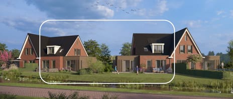 Image of Landzicht (halfvrijstaande woning) Double house