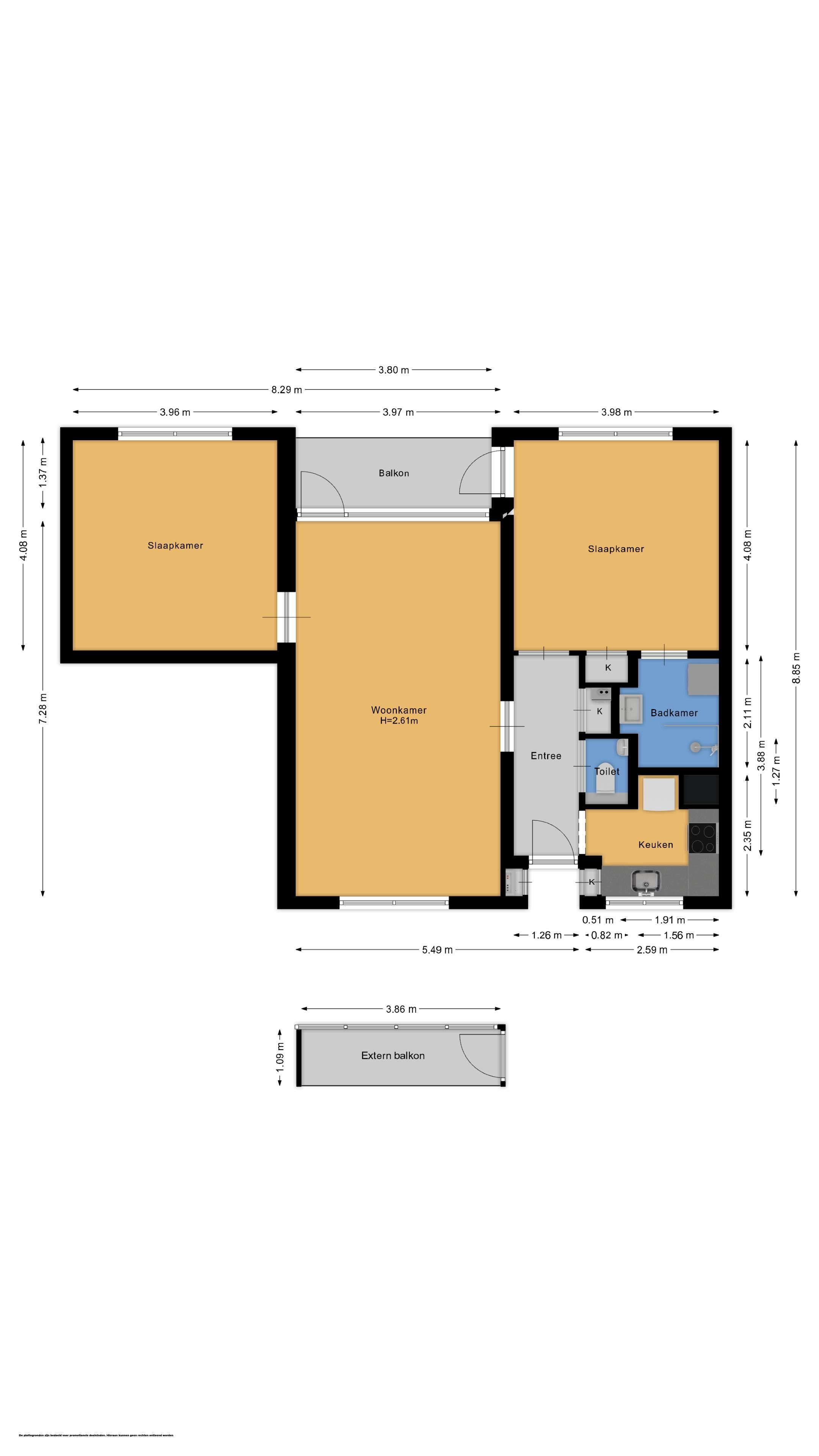 Foto 33 van Arnhemse Bovenweg 16-49