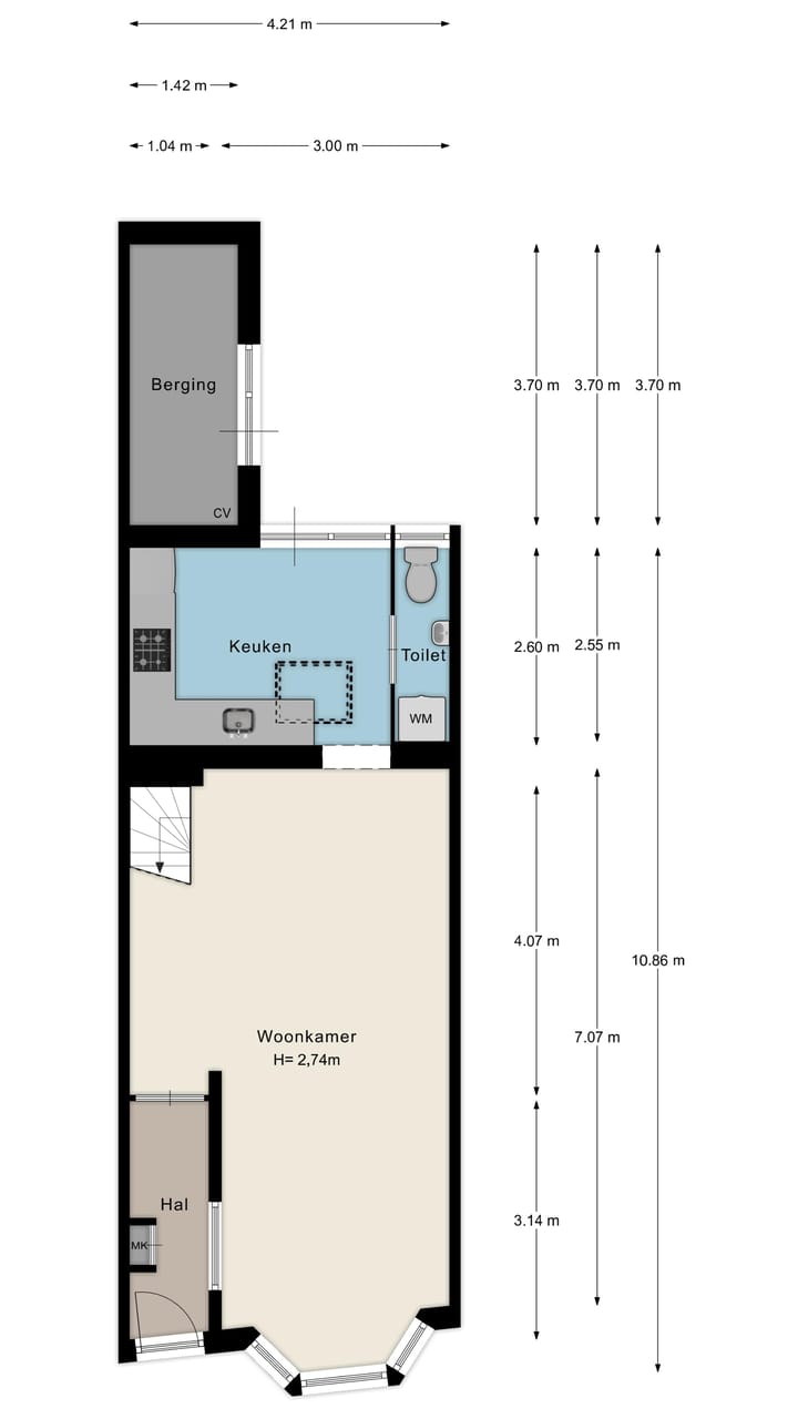Foto 22 van Metiusstraat 14