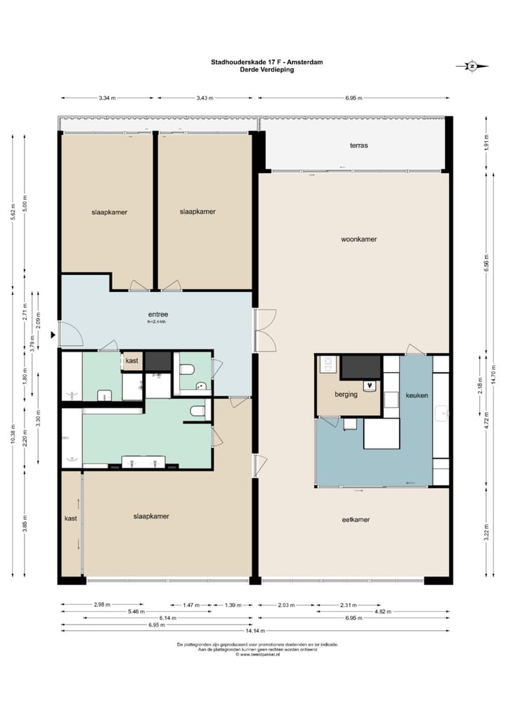 Photo 30 of Stadhouderskade 17-F