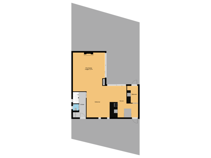 Begane grond + Kavel