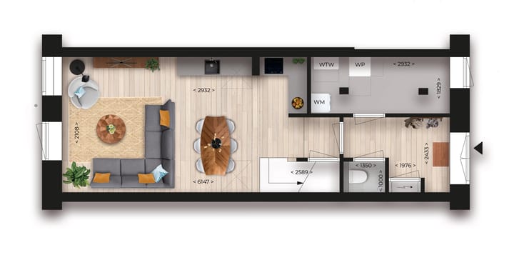 Foto 4 van Zuivelfabriek (Bouwnr. 7)