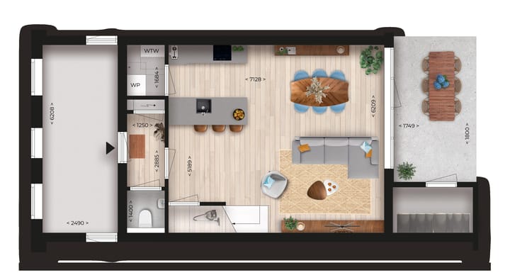 Foto 7 van Kaaspakhuis (Bouwnr. 17)