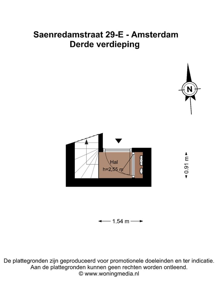 Foto 25 van Saenredamstraat 29-E
