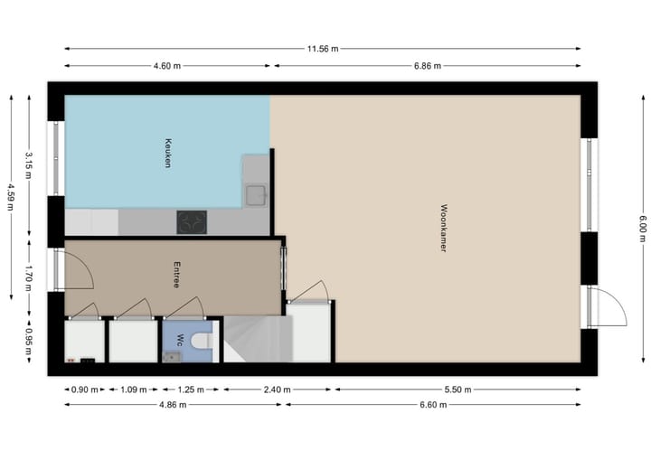 Foto 22 van Zenderenstraat 23