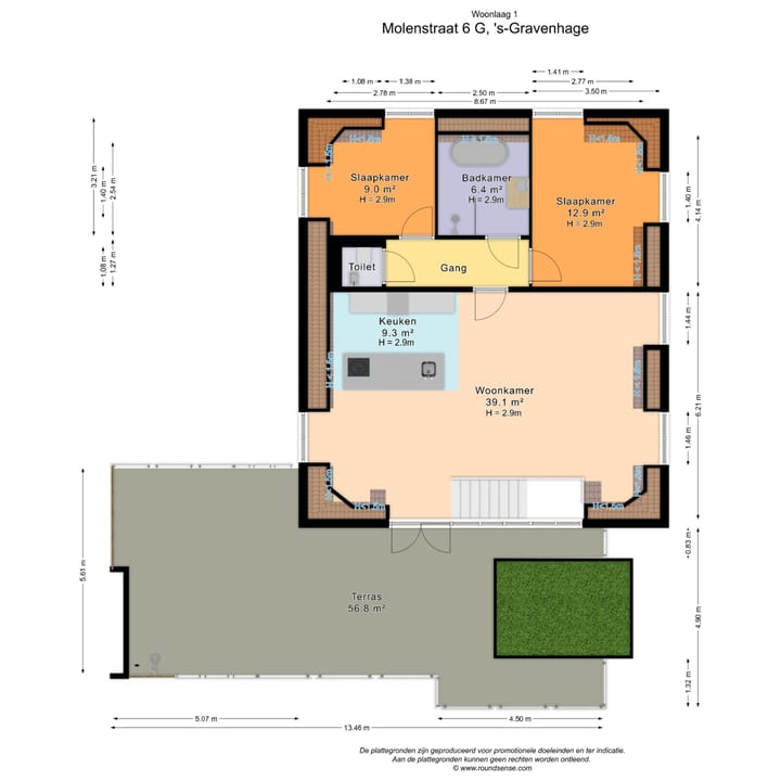 Foto 13 van Molenstraat 6-G