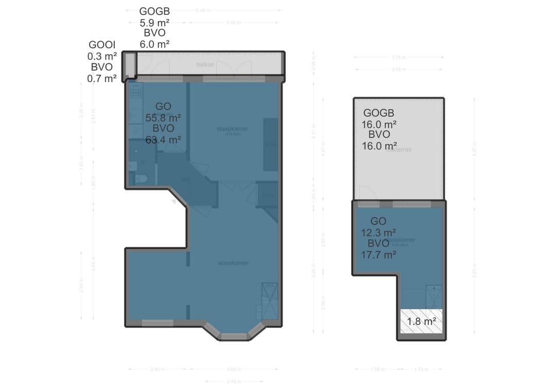 Foto 31 van Leiduinstraat 17-2