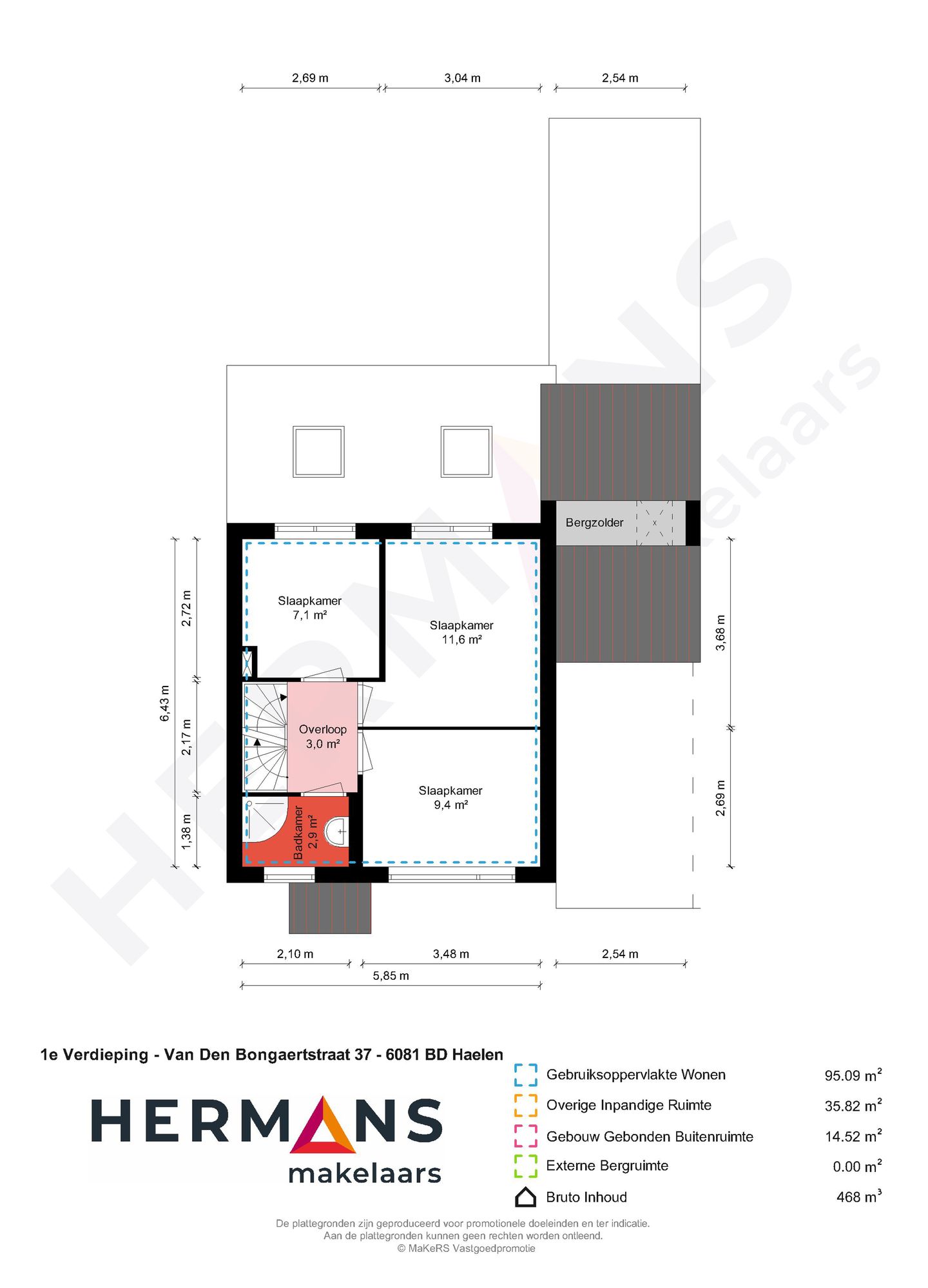 Foto 34 van Van Den Bongaertstraat 37