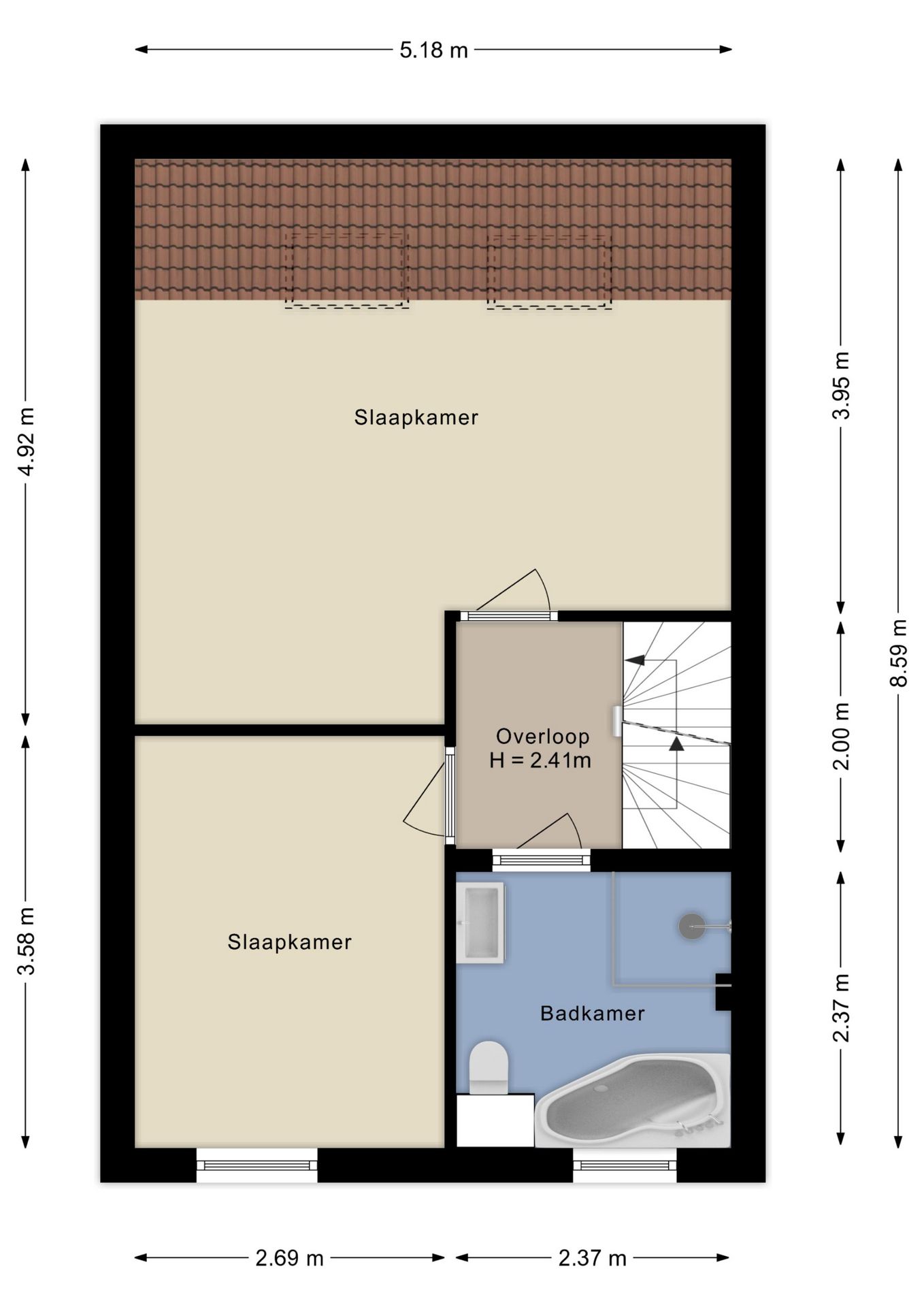 Foto 50 van Graaf Willemlaan 37
