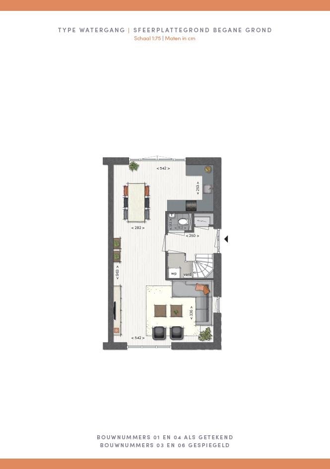 Photo 2 of Watergang (hoekwoning) (Bouwnr. 6)