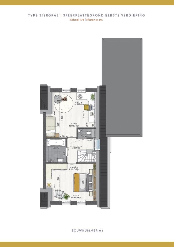 Photo 4 of Siergras halfvrijstaande woning (Bouwnr. 8)