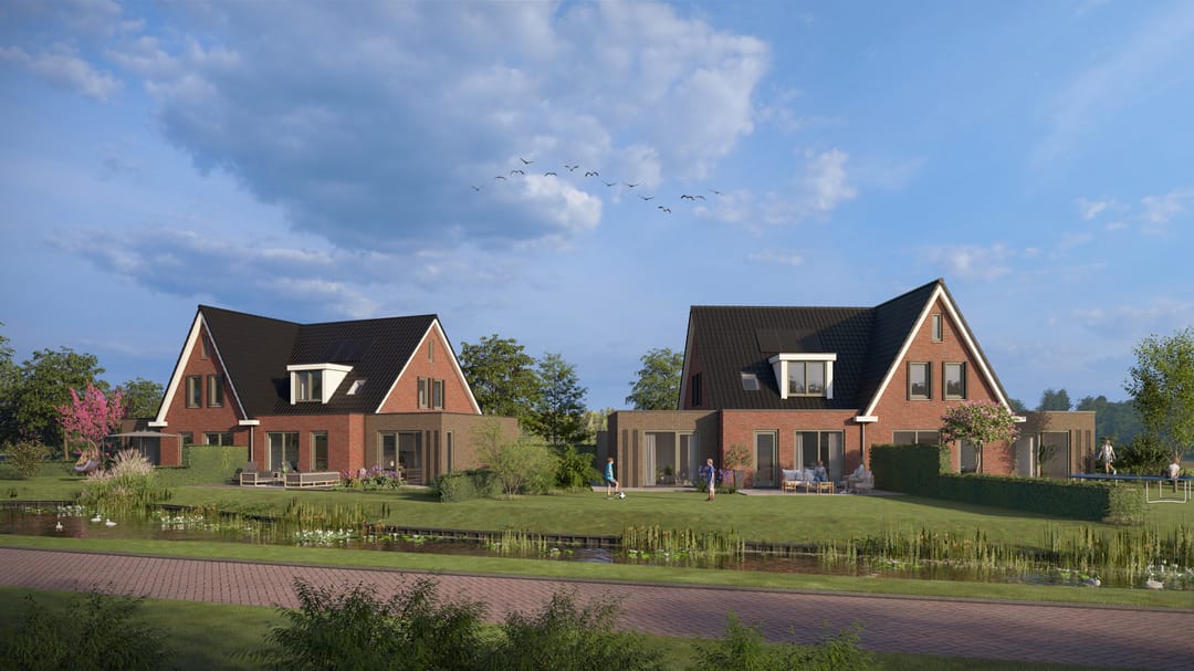 Foto 2 van Landzicht halfvrijstaande woning (Bouwnr. 11)