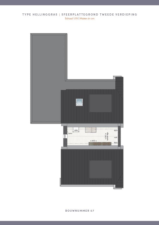 Foto 5 van Hellinggras - halfvrijstaande woning (Bouwnr. 7)