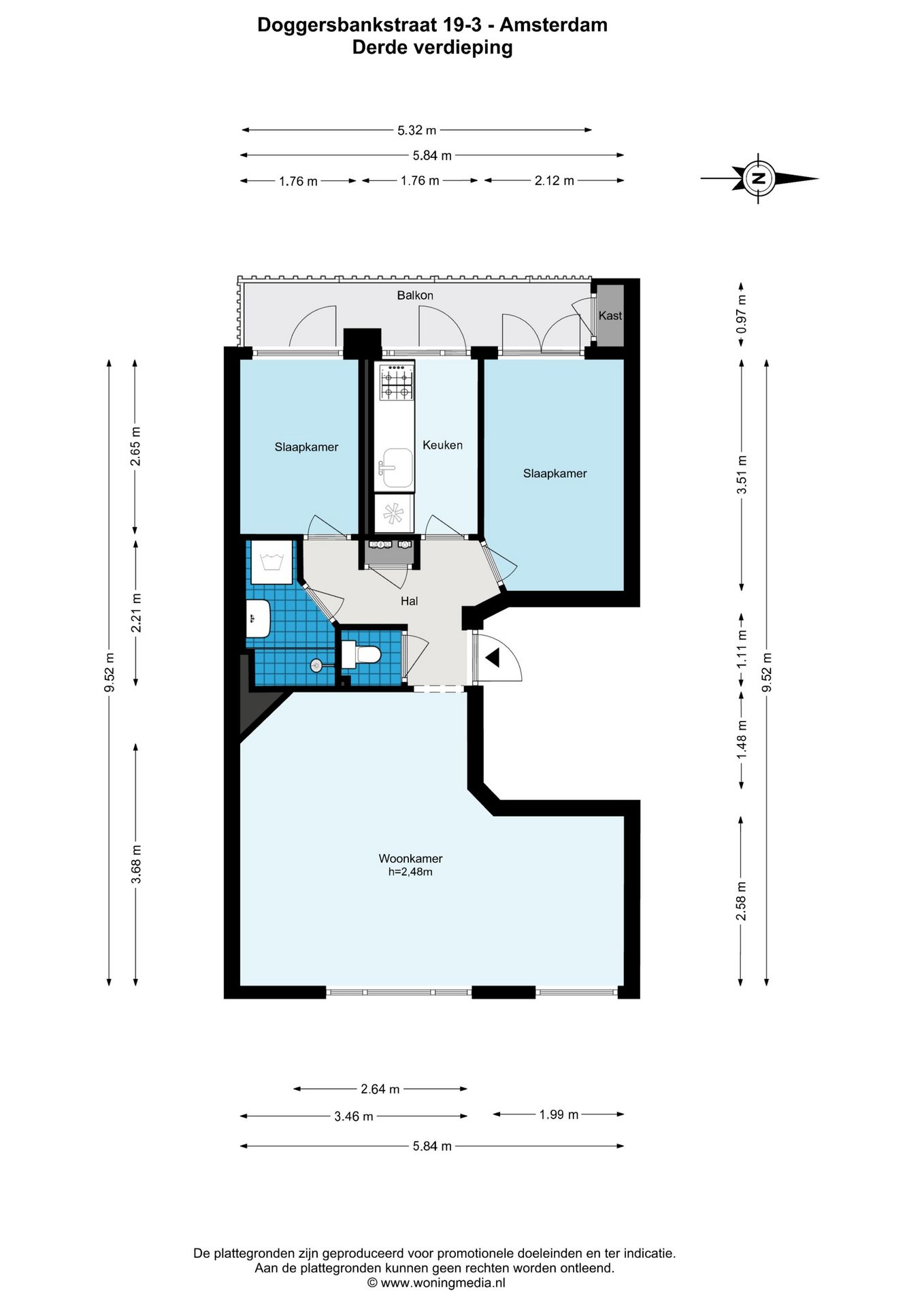 Foto 21 van Doggersbankstraat 19-3
