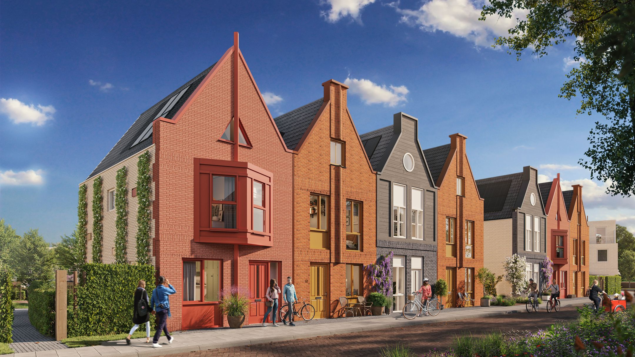 Straatjeswoning  false