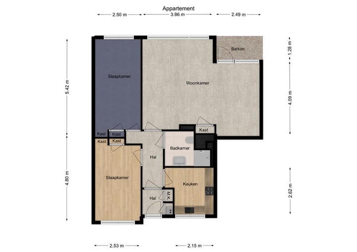 Foto 27 van Van Maarseveenstraat 19