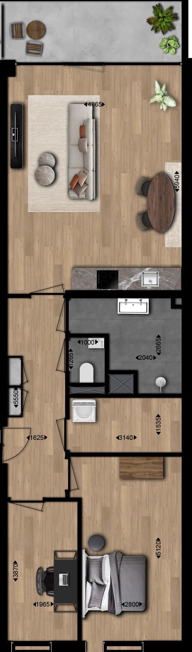 Foto 9 van Kronenburgsingel 10-4