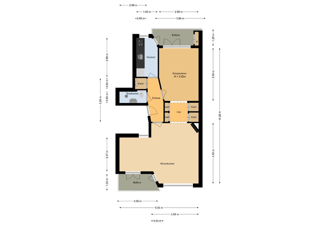 Foto 28 van Lucellestraat 38-H