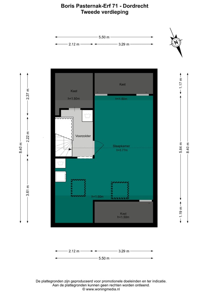 Foto 34 van Boris Pasternak-erf 71