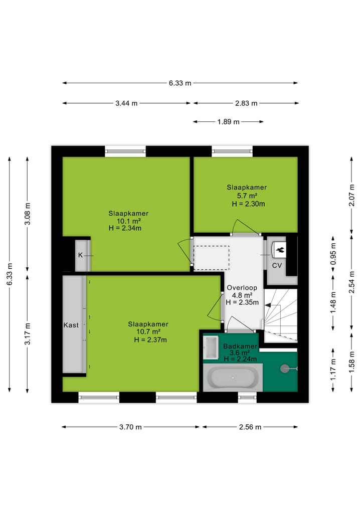 Foto 34 van Verlengde Parkweg 36