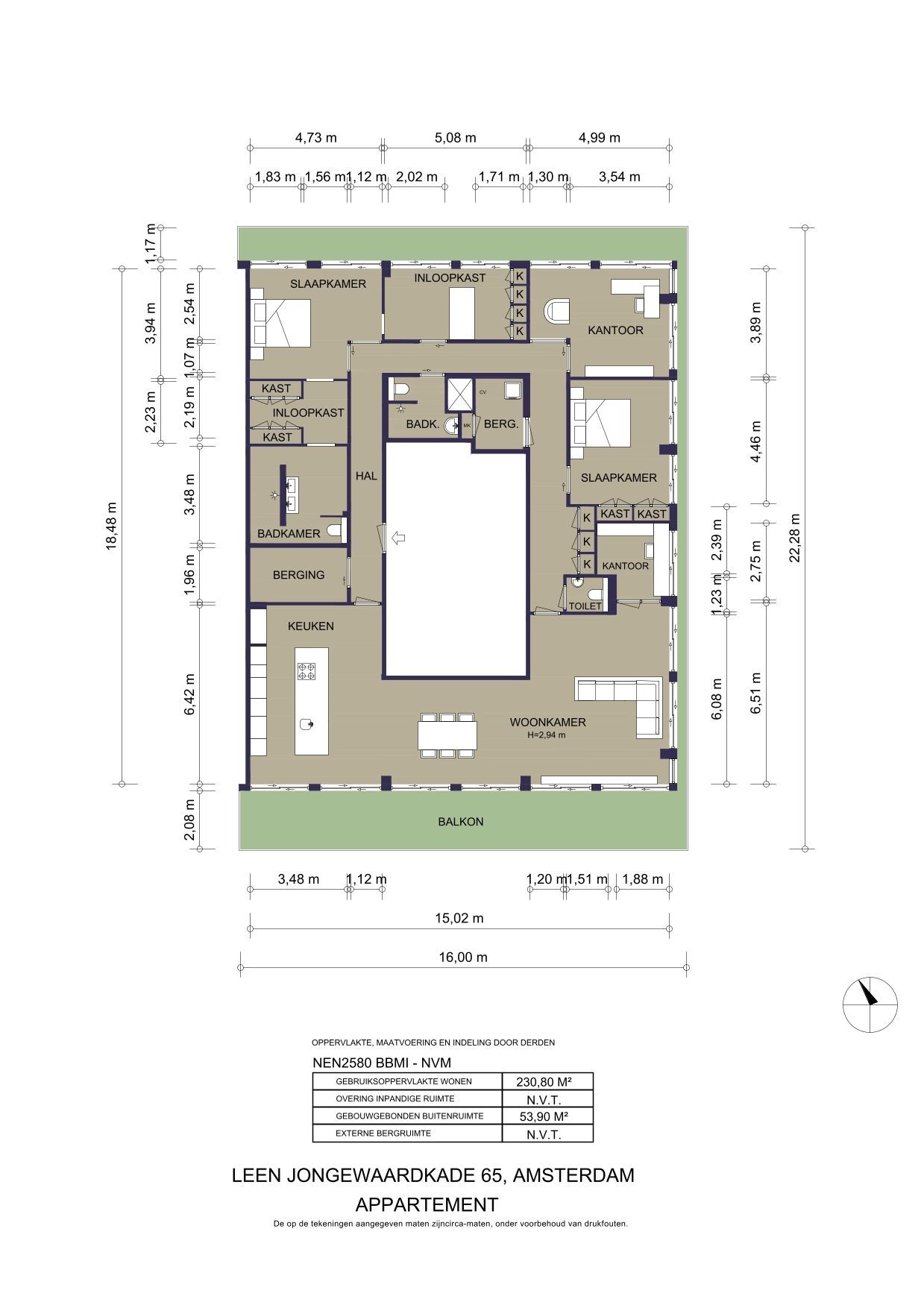 Foto 6 van Leen Jongewaardkade 65