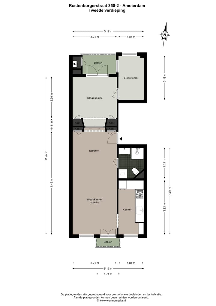 Foto 17 van Rustenburgerstraat 350-2