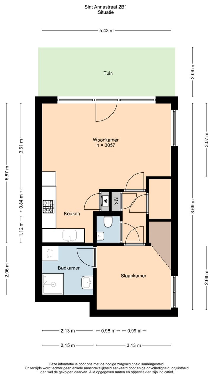 Foto 37 van St. Annastraat 2-B1