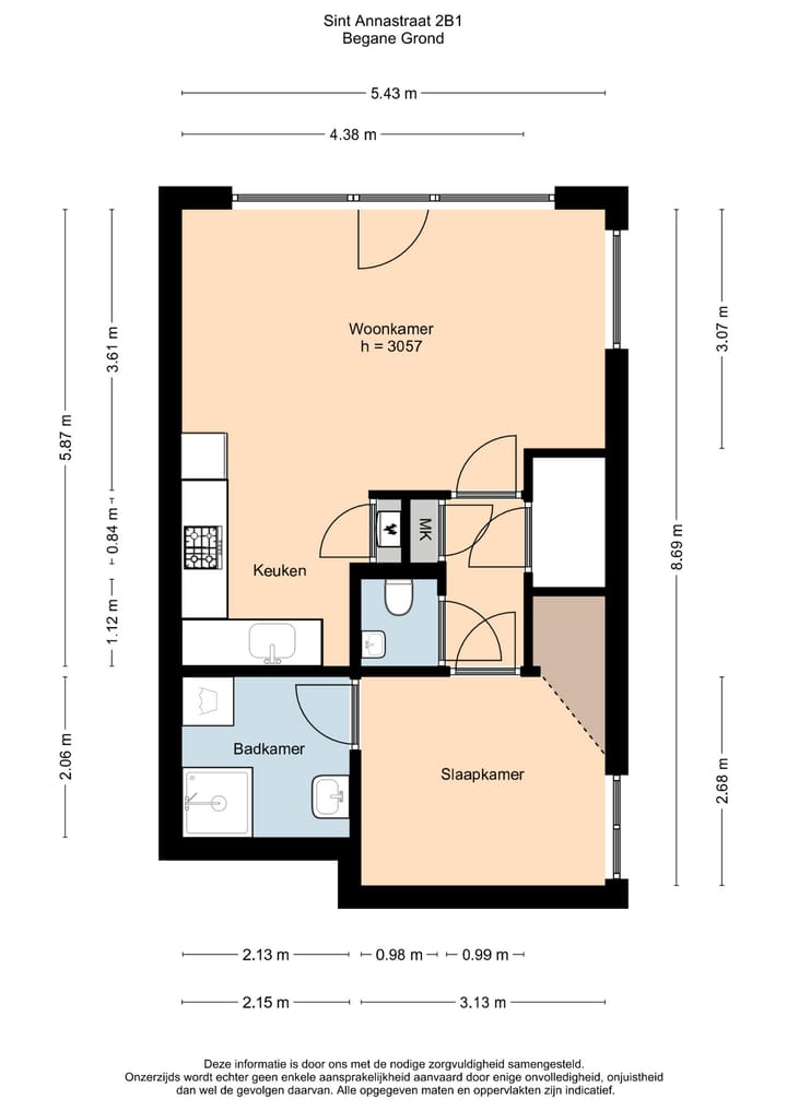 Foto 39 van St. Annastraat 2-B1