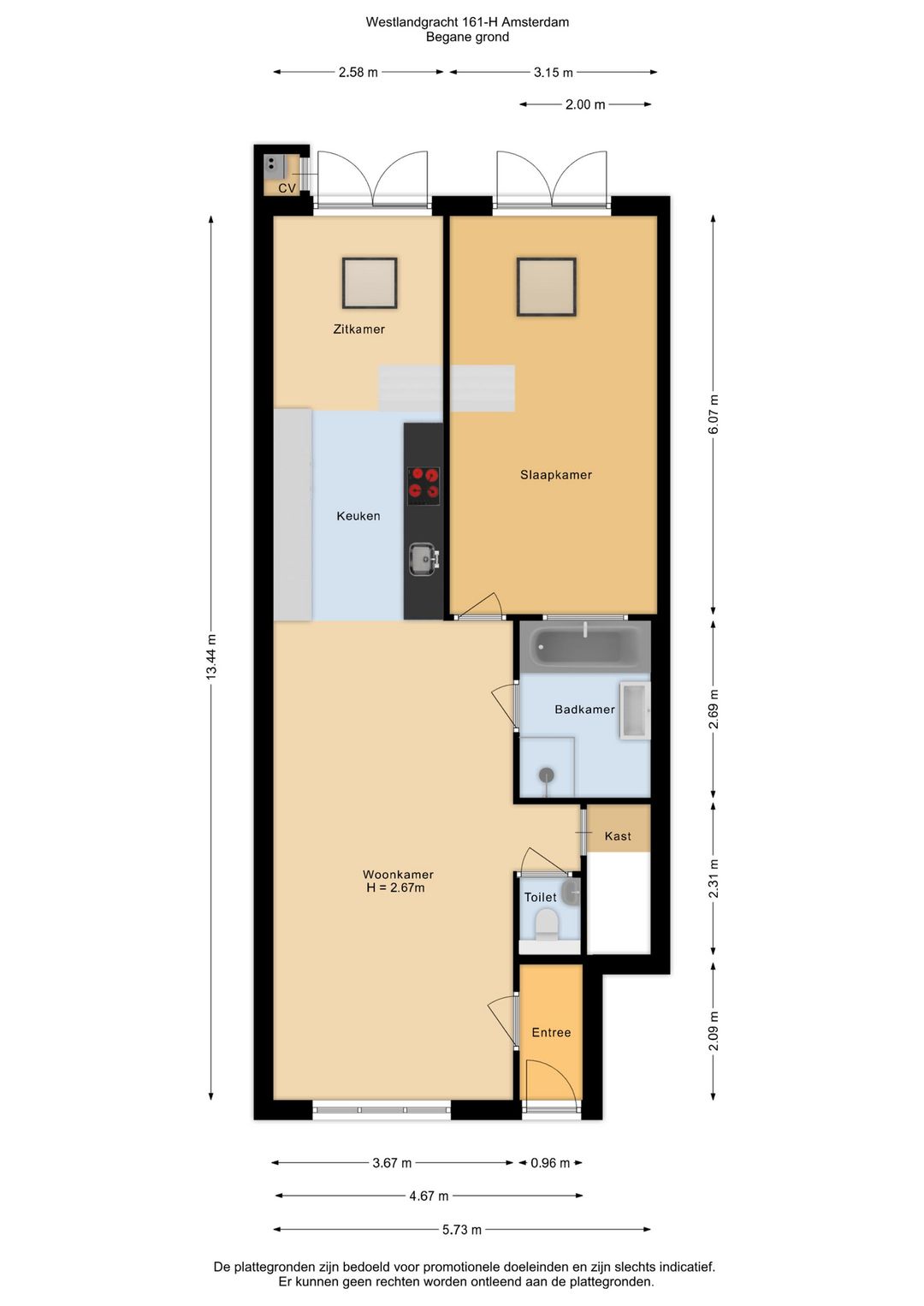 Foto 41 van Westlandgracht 161-H