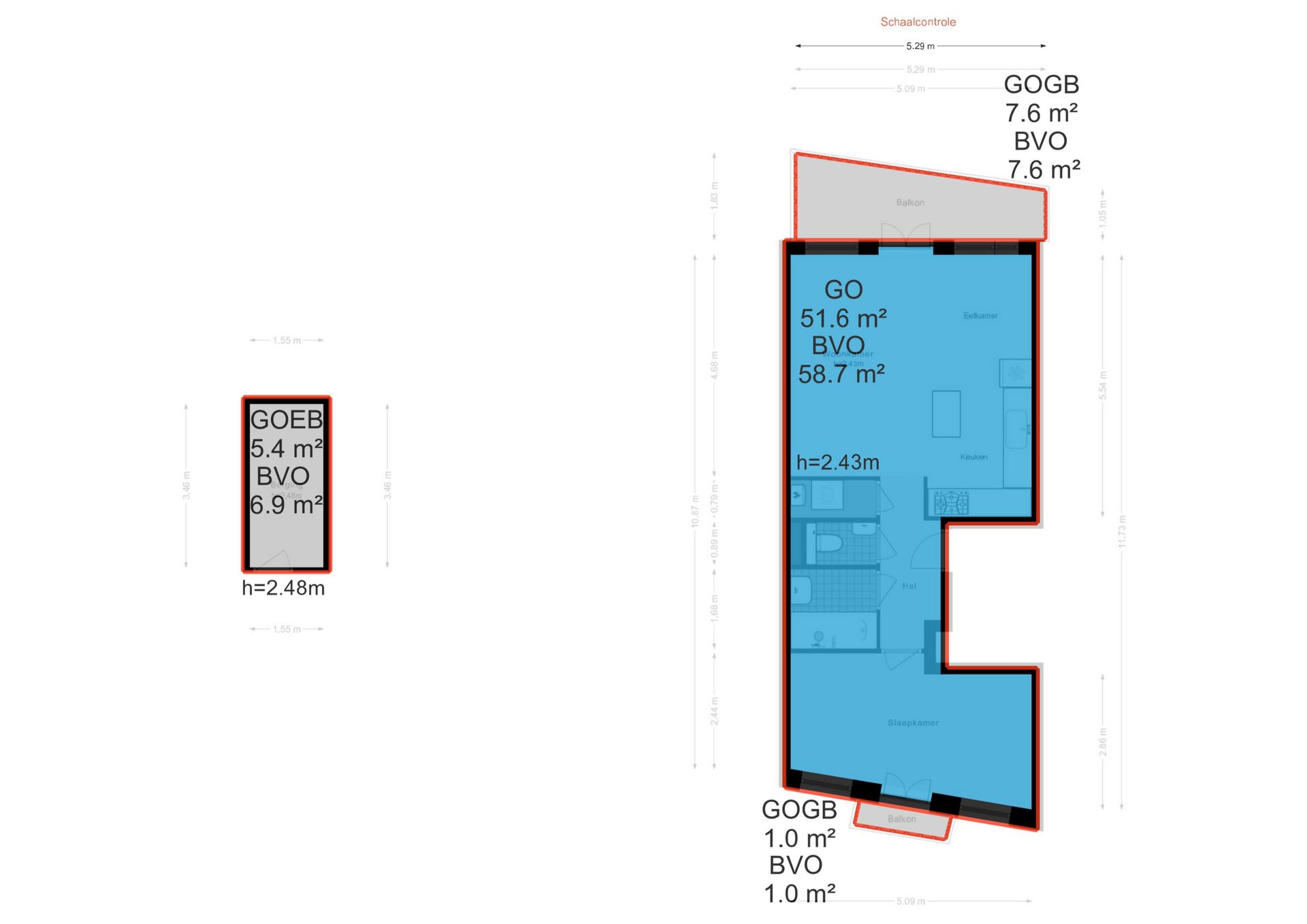 Foto 24 van Borneostraat 16-C
