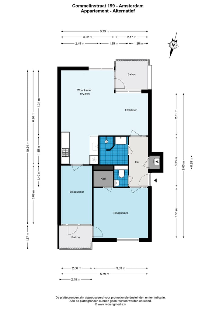 Foto 25 van Commelinstraat 199