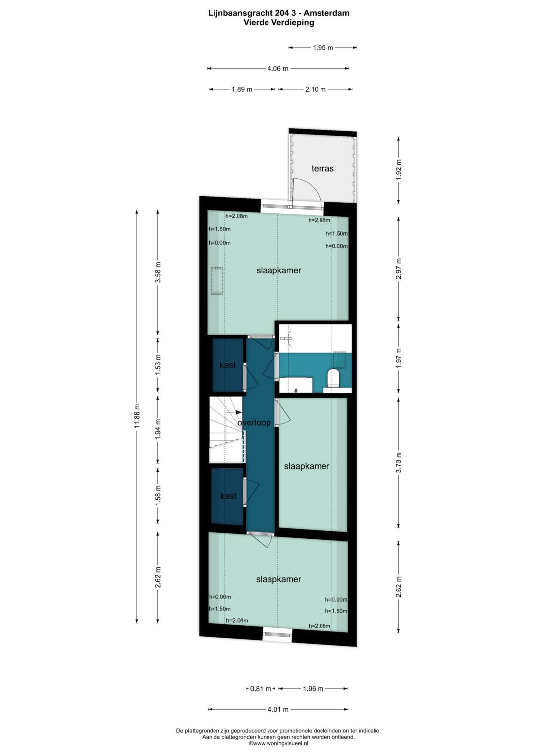 Foto 31 van Lijnbaansgracht 204-3