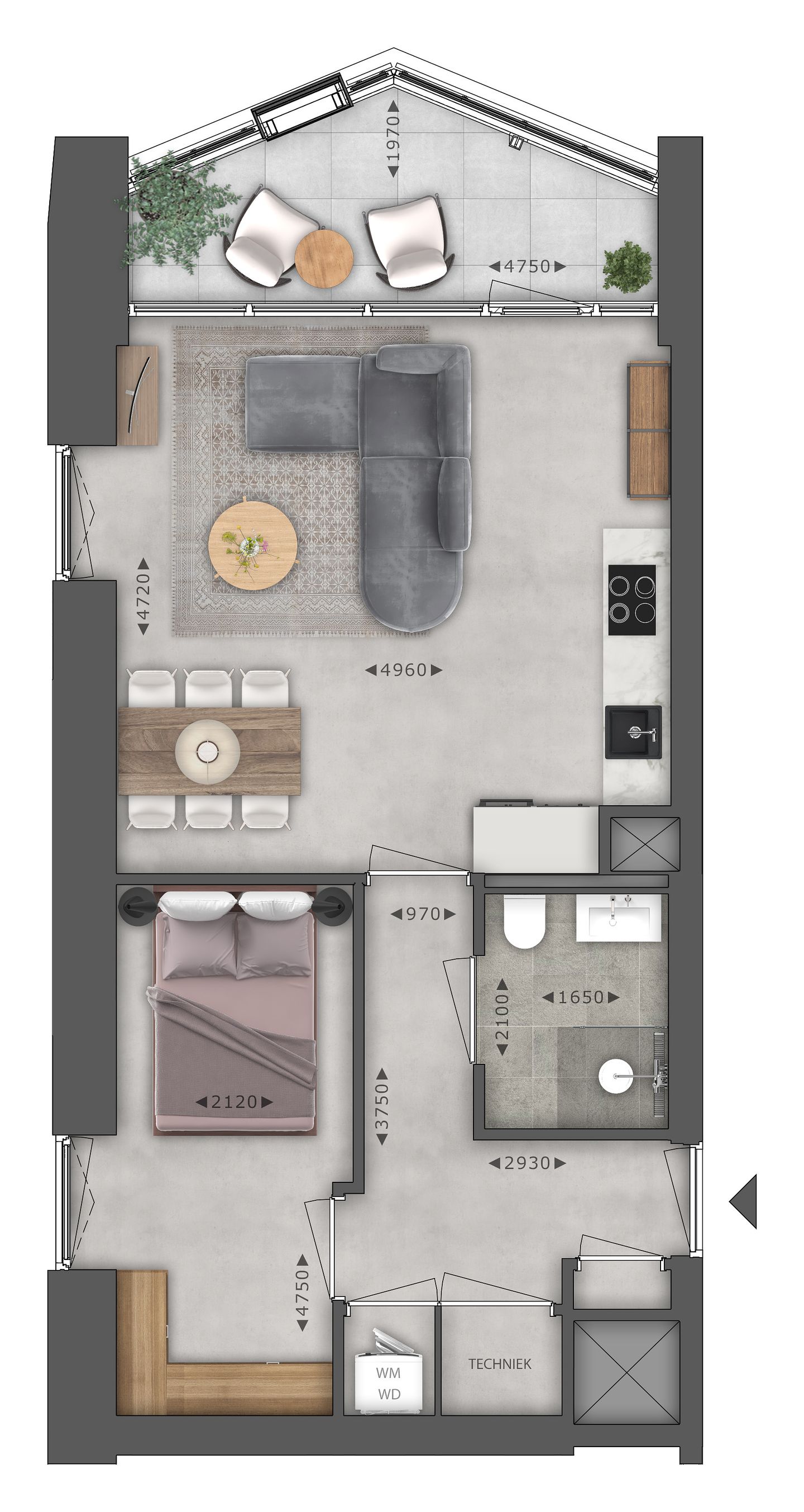 Foto 10 van Woodstone gebouw PINE