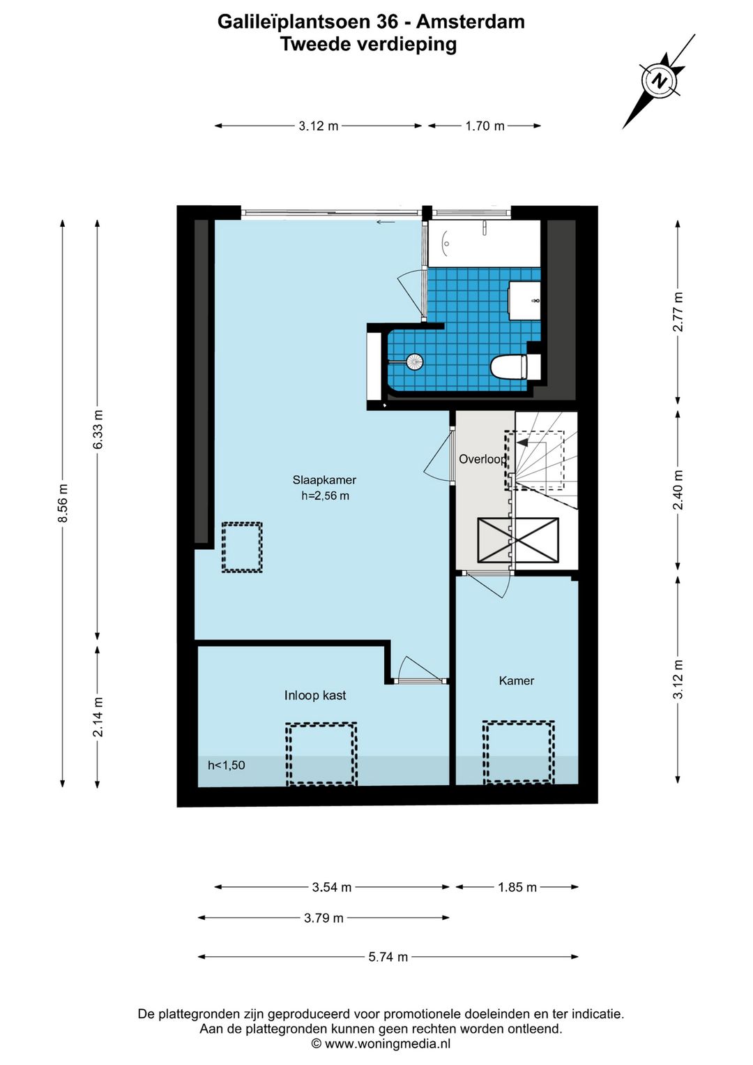 Foto 43 van Galileïplantsoen 36
