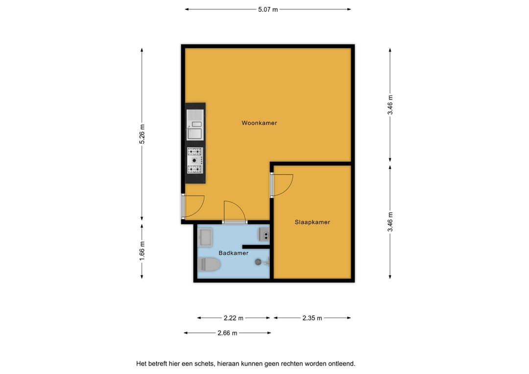 Foto 8 van Kloekhorststraat 14-C