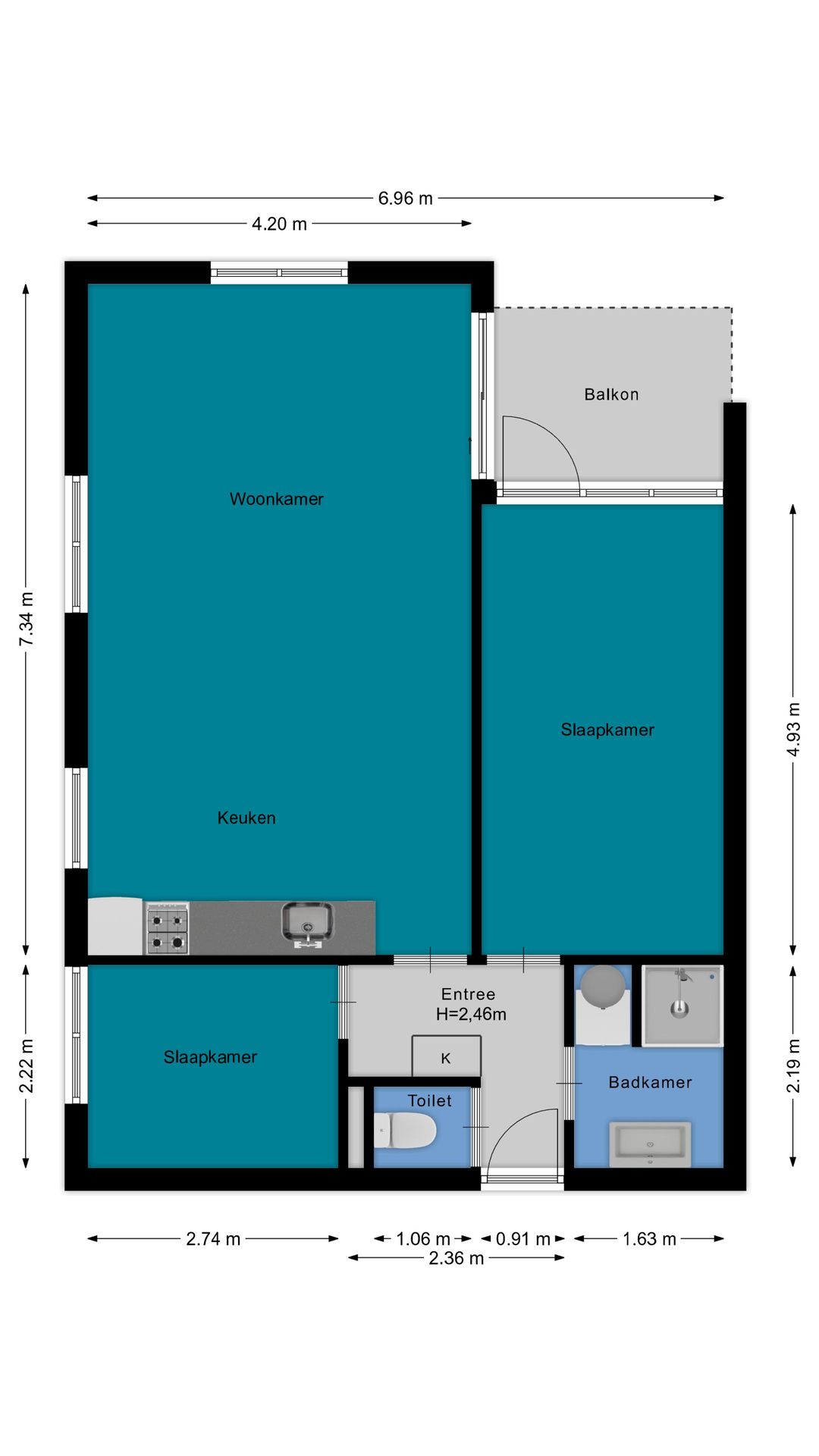 Foto 28 van Hoge Naarderweg 91-7
