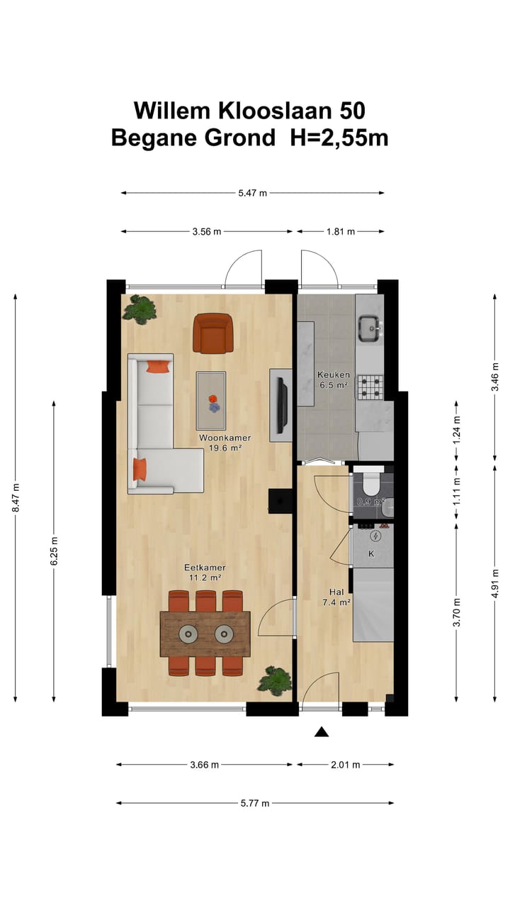 Foto 9 van Willem Klooslaan 50