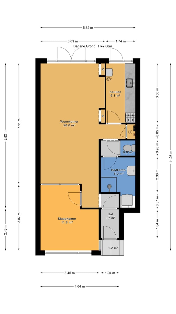 Foto 25 van Libellenstraat 50-A