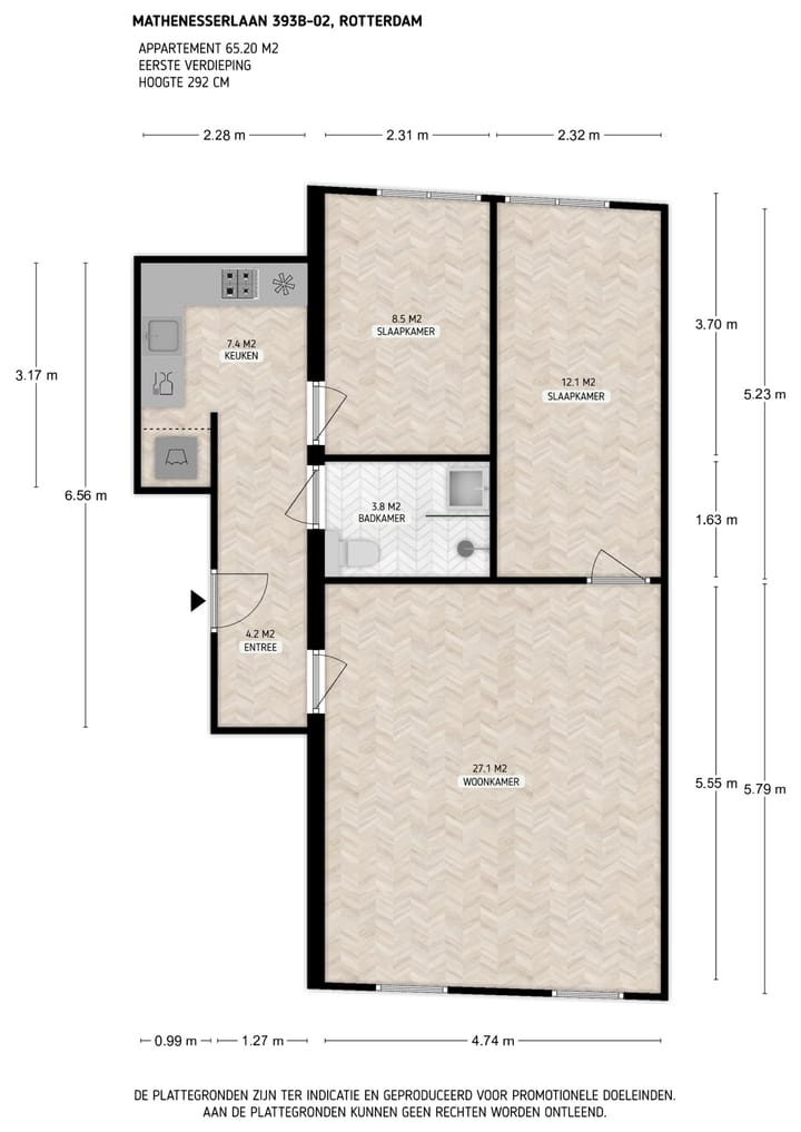 Foto 18 van Mathenesserlaan 393-B02