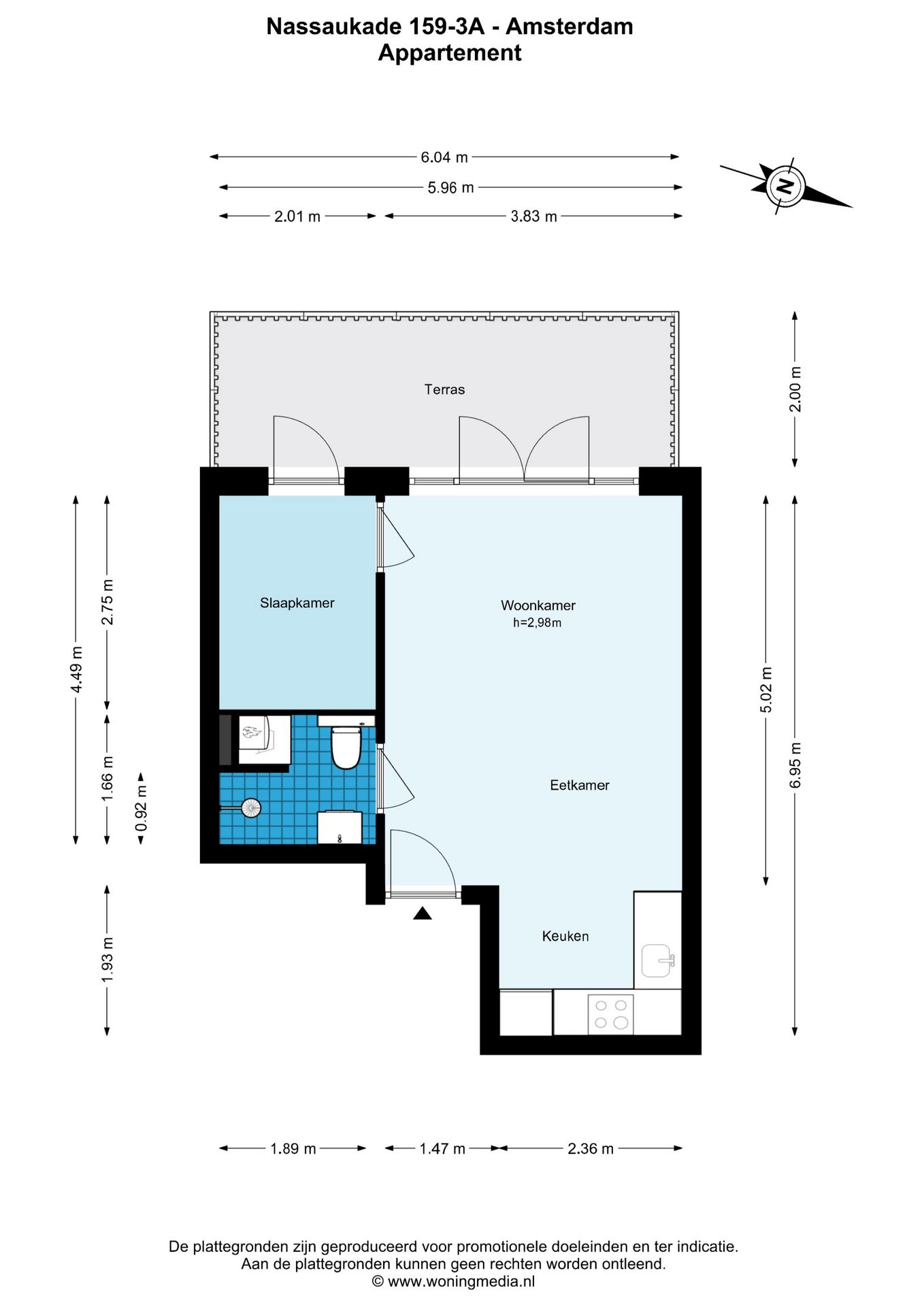 Foto 19 van Nassaukade 159-3A