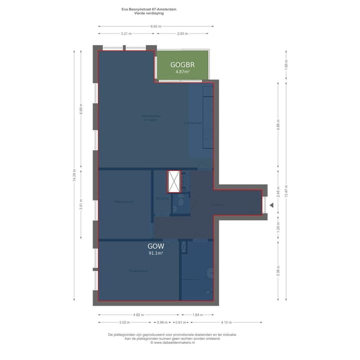 Photo 36 of Eva Besnyöstraat 67