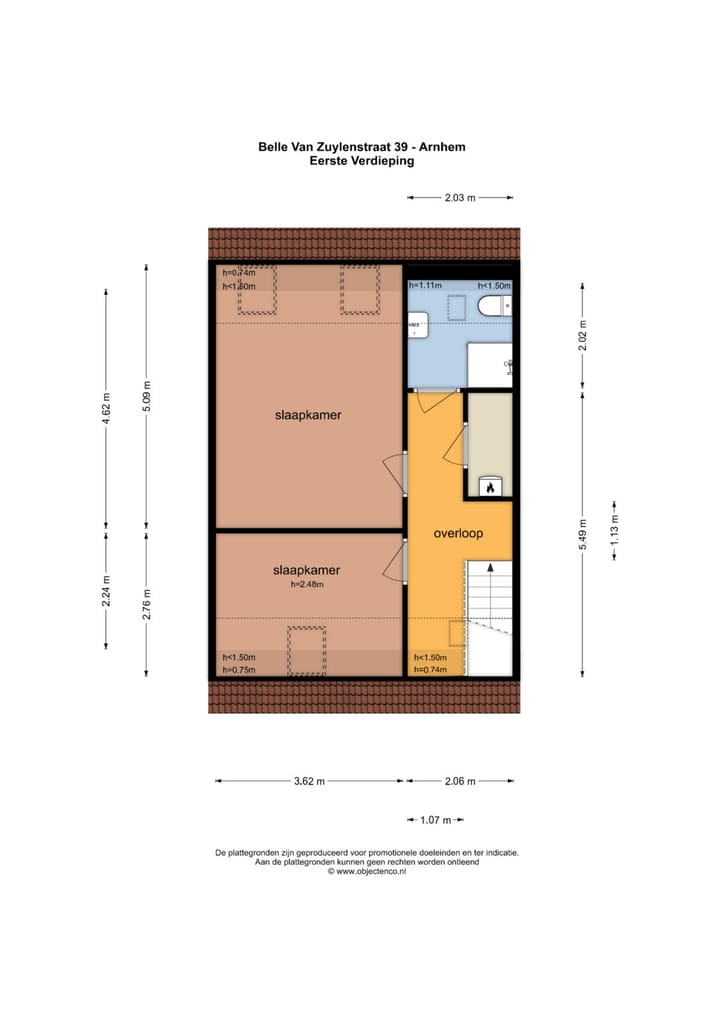 Foto 33 van Belle van Zuylenstraat 39