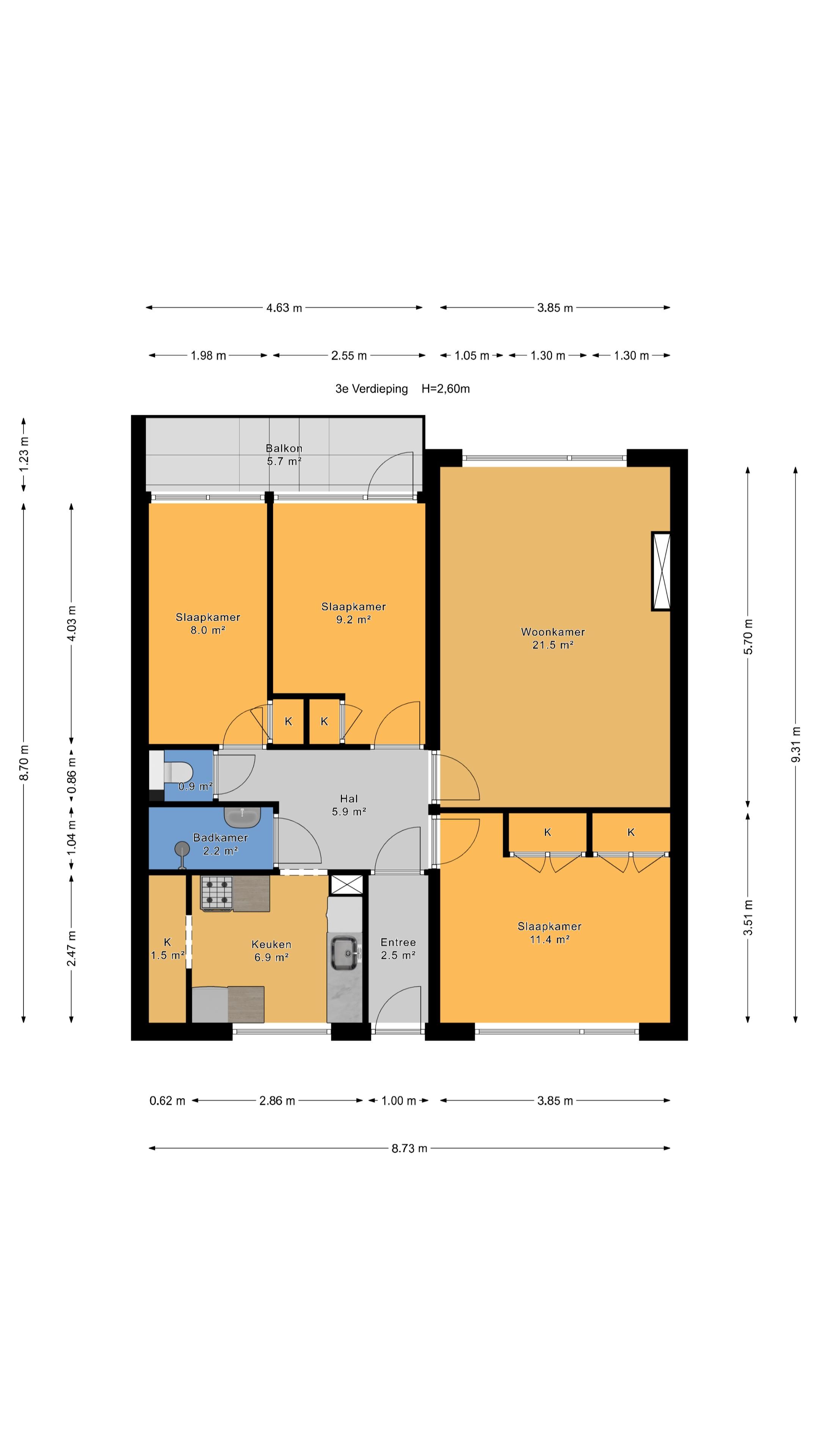Foto 30 van Brandsmastraat 45