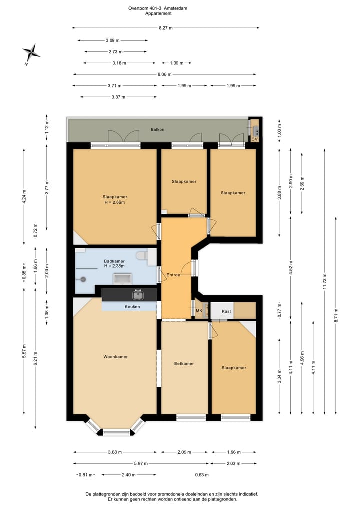 Foto 33 van Overtoom 481-3