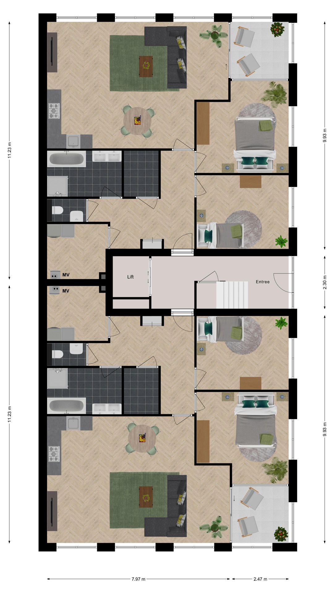 Photo 5 of Brinkstraat - 6 appartementen