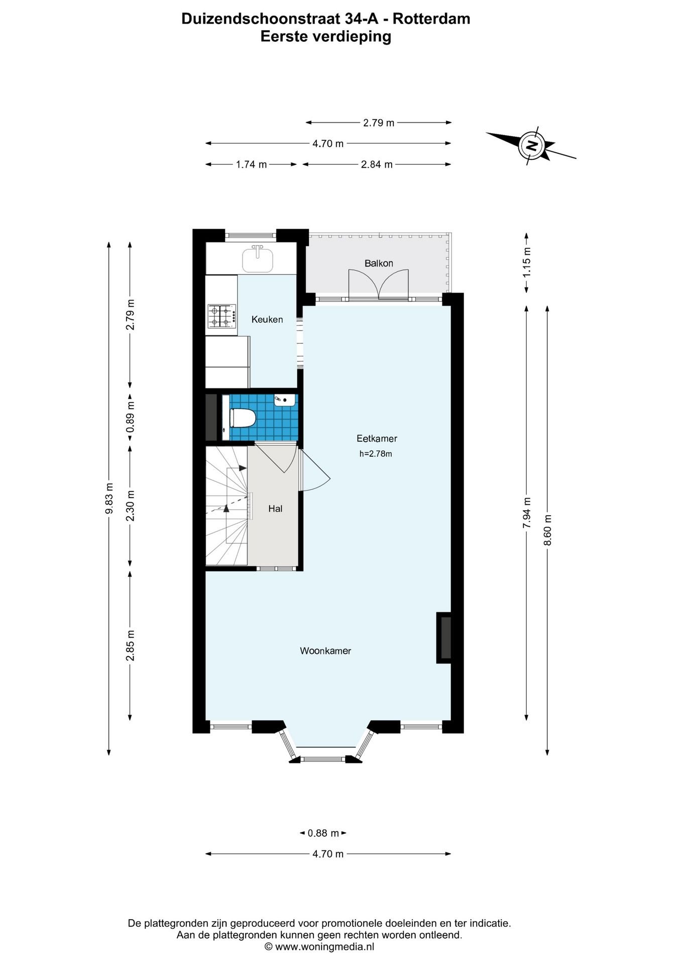 Foto 34 van Duizendschoonstraat 34-A